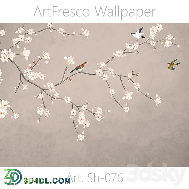 ArtFresco Wallpaper Designer seamless wallpaper Art. Sh 076OM