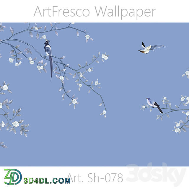 ArtFresco Wallpaper Designer seamless wallpaper Art. Sh 078OM