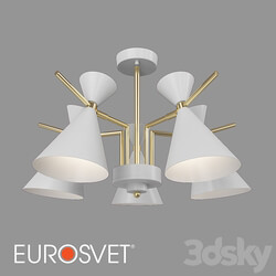 OM Ceiling chandelier in loft style Eurosvet 70114/5 Apart 