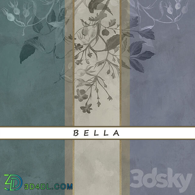 Designer wallpaper BELLA pack 4