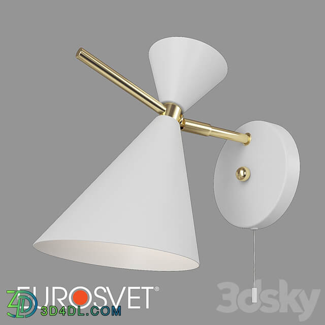 OM Wall lamp with lampshade Eurosvet 70114/1 Apart