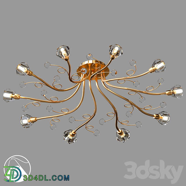 LampsShop.com L1654 Chandelier Bellflower Light