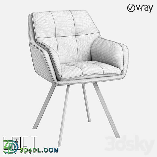 Chair LoftDesigne 2814 model