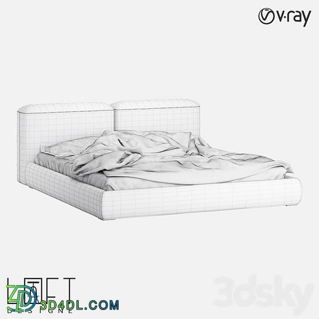 Bed LoftDesigne 32021 model