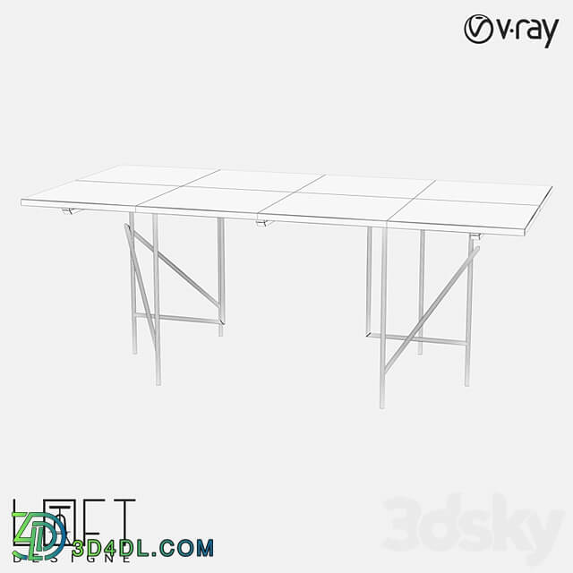 Dining table LoftDesigne 6973 model