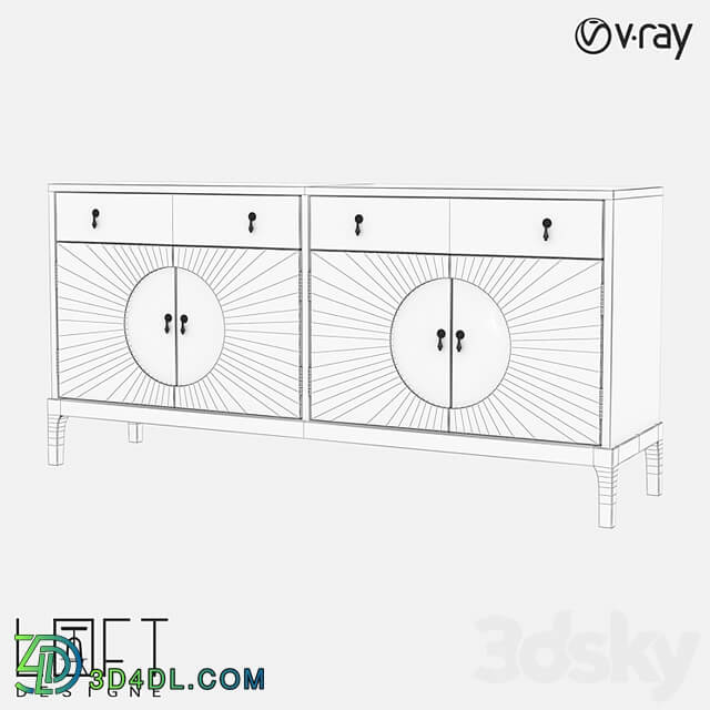 Chest of drawers LoftDesigne 7244 model