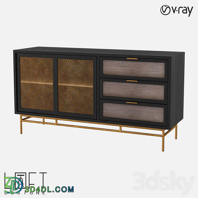 Chest of drawers LoftDesigne 7248 model