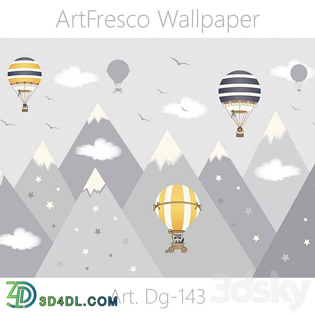 ArtFresco Wallpaper Designer seamless wallpaper Art. Dg 143OM