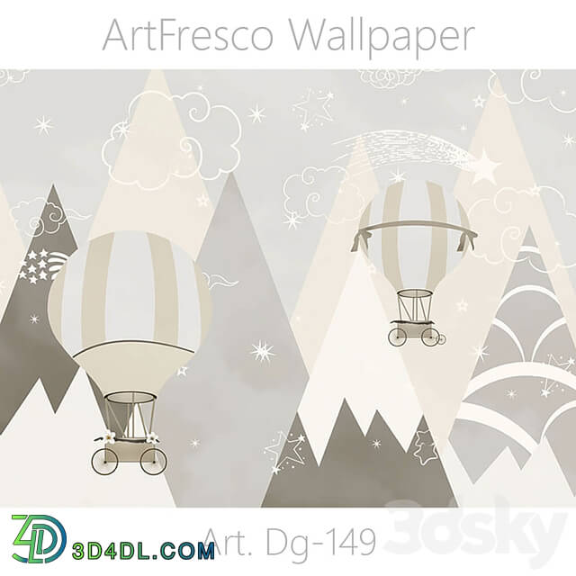 ArtFresco Wallpaper Designer seamless wallpaper Art. Dg 149OM