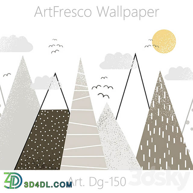 ArtFresco Wallpaper Designer seamless wallpaper Art. Dg 150OM