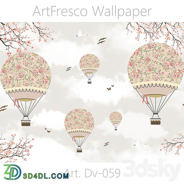 ArtFresco Wallpaper Designer seamless wallpaper Art. Dv 059 OM