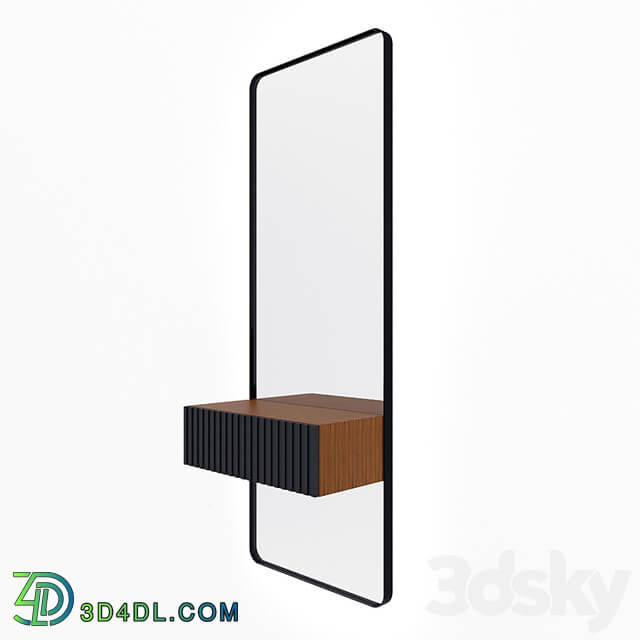 OM Mirror console Iron with backlight