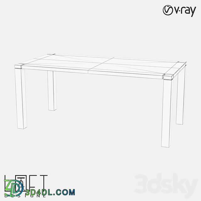 Table LoftDesigne 61205 model