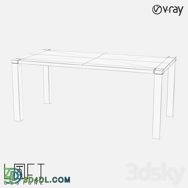 Table LoftDesigne 61206 model