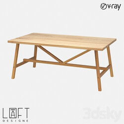Table LoftDesigne 61209 model 