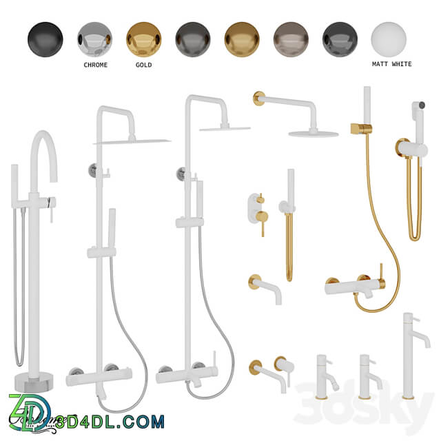 (OM) Boheme faucets collection Uno