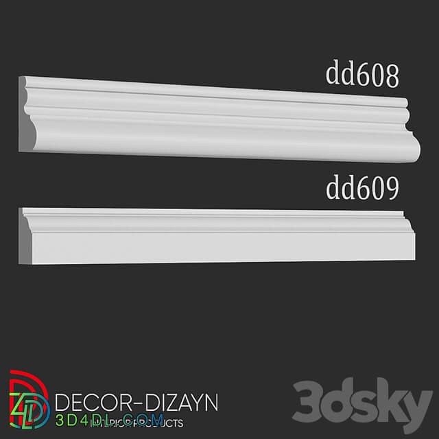 Moldings set4 DECOR DIZAYN