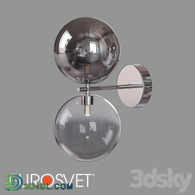 OM Wall lamp with shades Eurosvet 50292 and 50291 Selisa