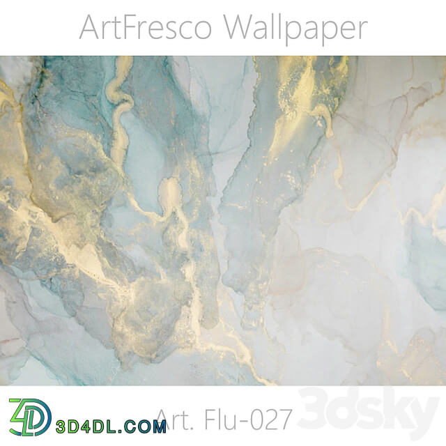 ArtFresco Wallpaper Designer seamless wallpaper Art. Flu 027OM