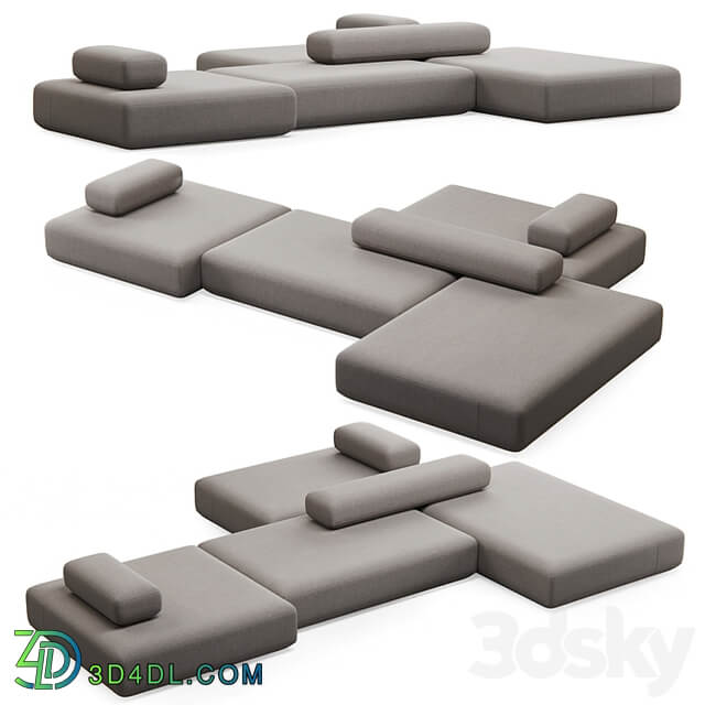 OM Aatom MOVE sofa system Composition 4