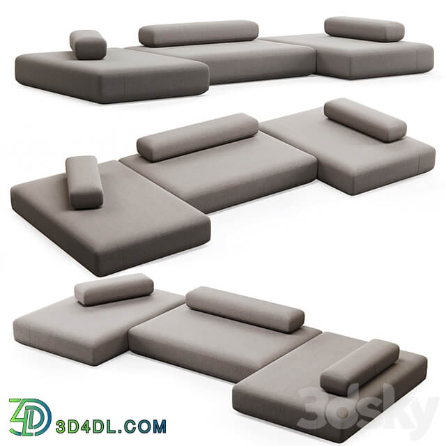 OM Aatom MOVE sofa system Composition 3