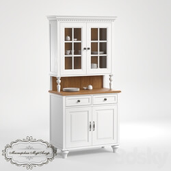 OM. Sideboard Nottingham with turned legs on top 100 200 