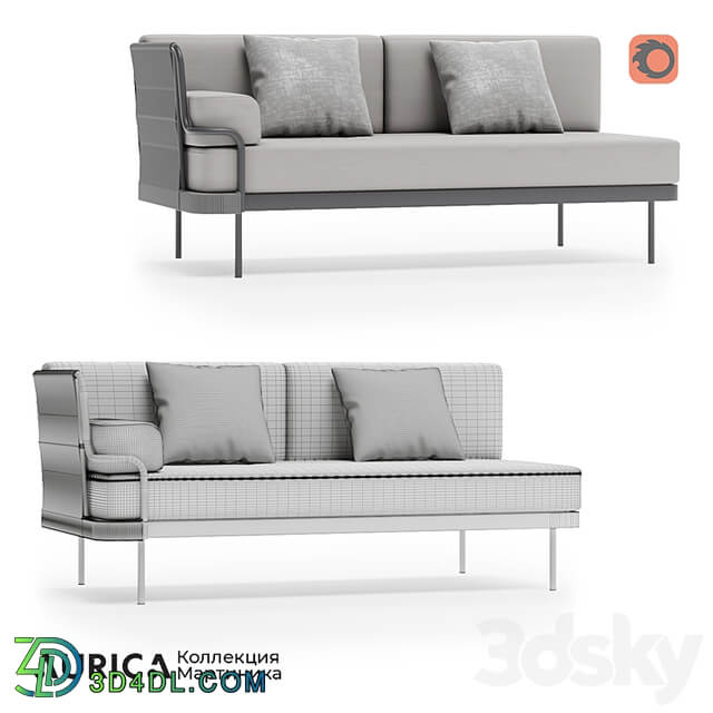 OM Corner sofa Martinique ML17.FL AURICA