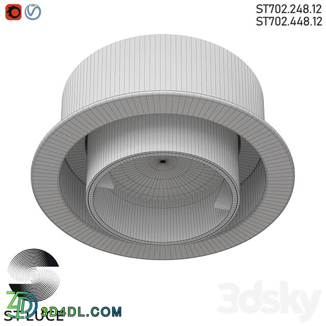 ST702.248.12 Int. White/Black LED OM