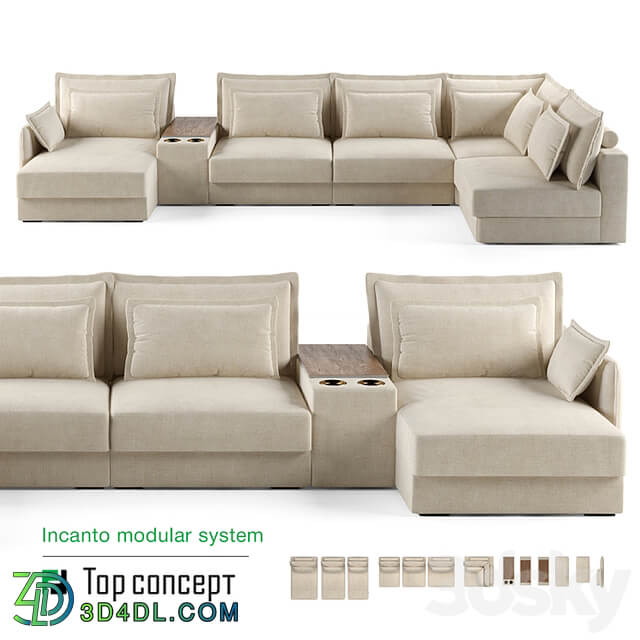 Sofa Incanto (modular system)