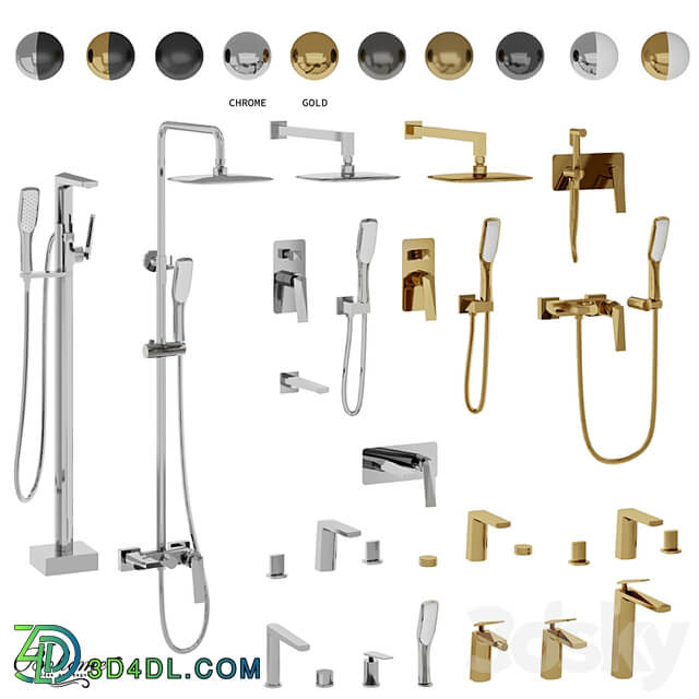 (OM) Faucets and accessories Boheme Venturo collection