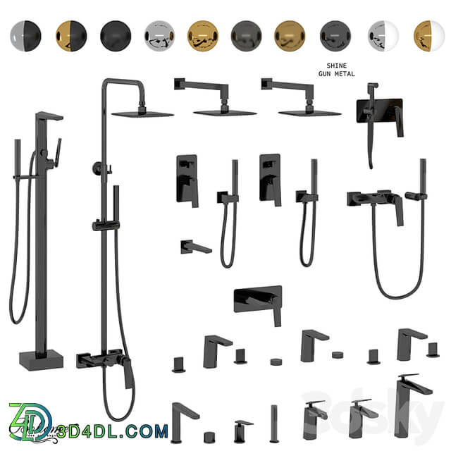 (OM) Faucets and accessories Boheme Venturo collection