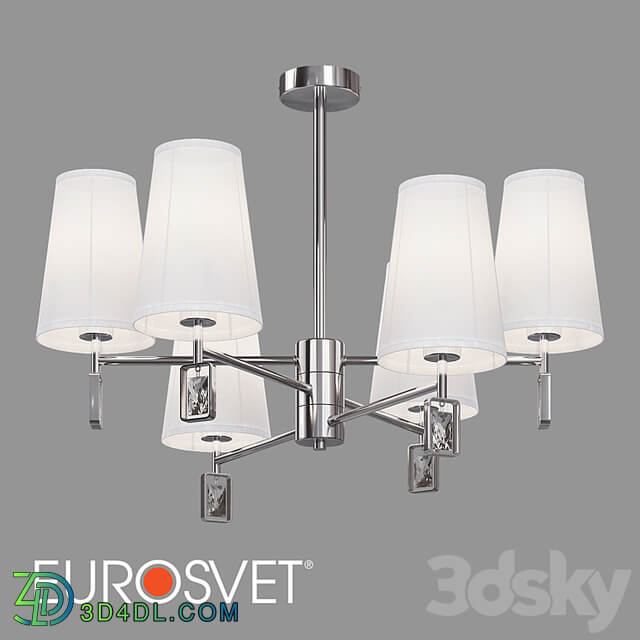 OM Classic ceiling chandelier Eurosvet 60137/6 Milazzo