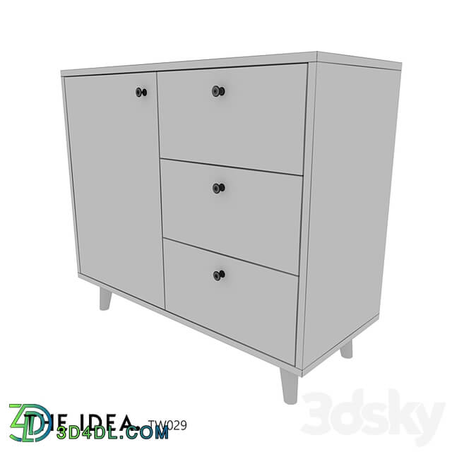 OM THE IDEA chest of drawers TWIN 029