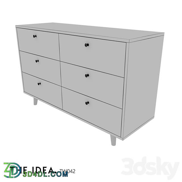 OM THE IDEA chest of drawers TWIN 042