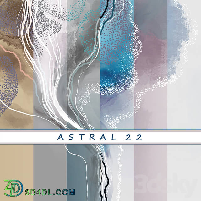 Design wallpaper ASTRAL 22 pack 4