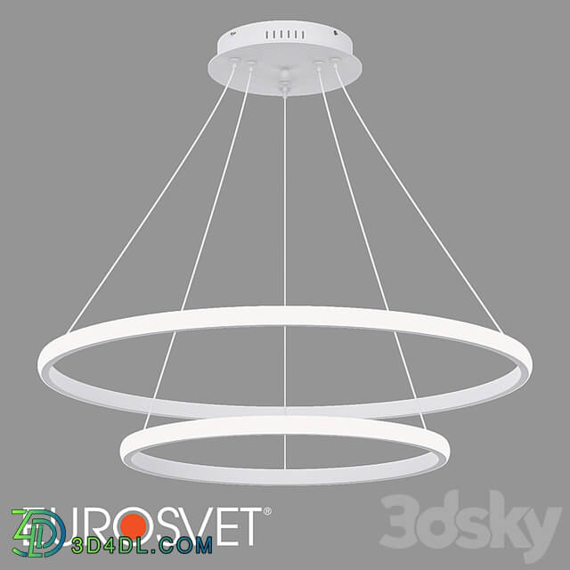 OM Pendant LED lamp Eurosvet 90264/2 Collars