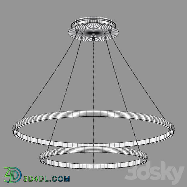 OM Pendant LED lamp Eurosvet 90264/2 Collars