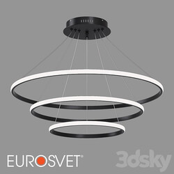 OM Pendant LED lamp Eurosvet 90264/3 Collars 