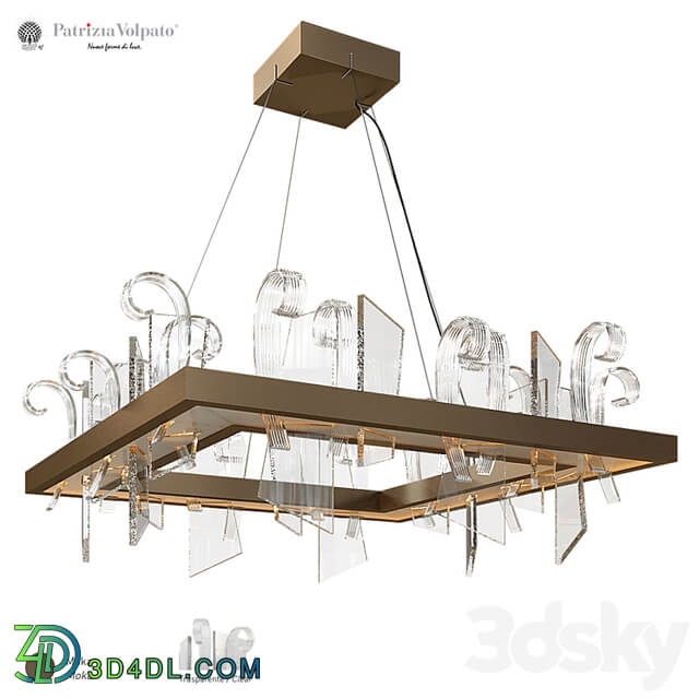 Hanging chandelier Patrizia Volpato Vela 7300 S80