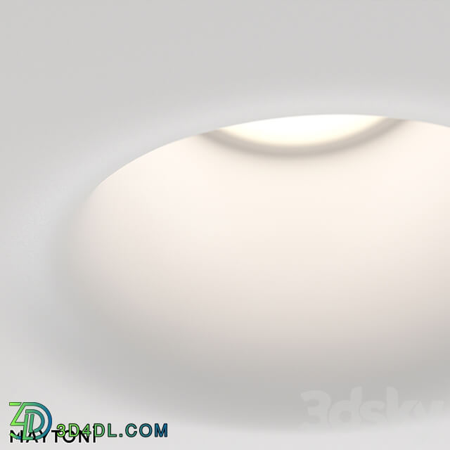 Recessed lamp Gyps Modern DL001 1 01 W OM