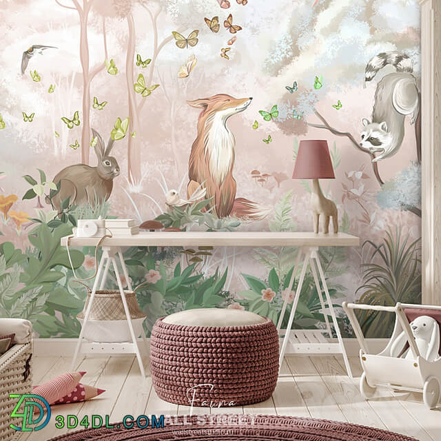 Designer wallpapers FAUNA pack 2