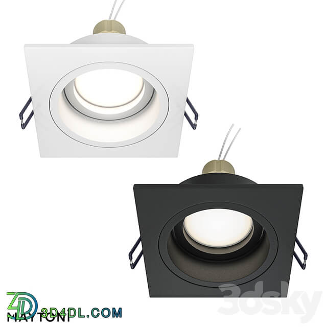 Recessed lamp Atom DL026 2 01B; DL026 2 01W