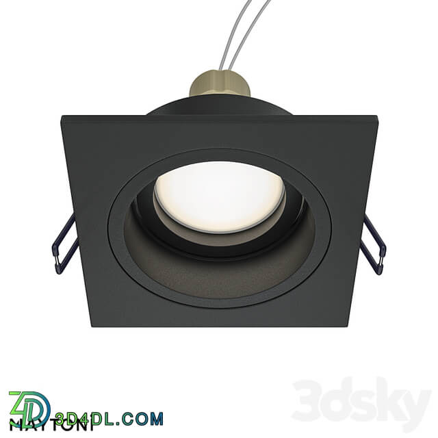 Recessed lamp Atom DL026 2 01B; DL026 2 01W