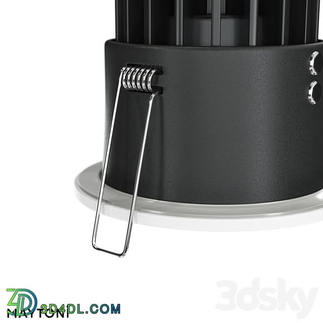 Recessed luminaire Zoom DL034 L12W4K B; DL034 L12W4K W