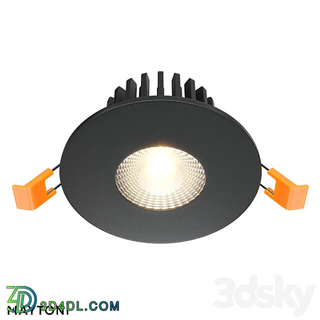 Recessed luminaire Zen DL038 2 L7B; DL038 2 L7W