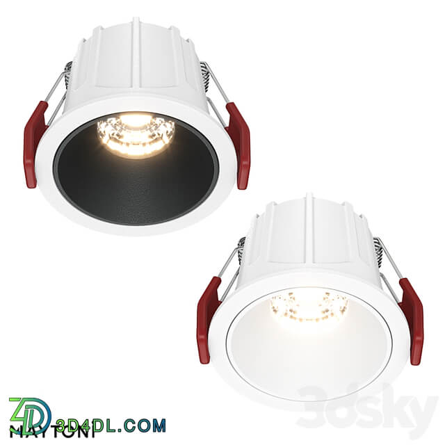 Recessed luminaire Alfa LED DL043 01 10W3K RD WB; DL043 01 10W3K RD W