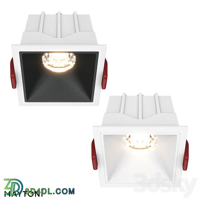 Built in lamp Alfa LED DL043 01 10W3K SQ W; DL043 01 10W3K SQ WB