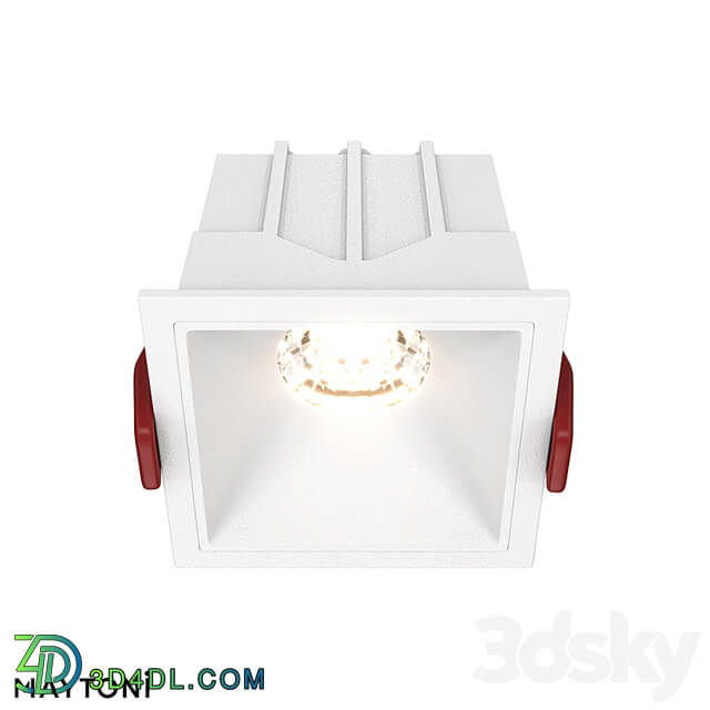 Built in lamp Alfa LED DL043 01 10W3K SQ W; DL043 01 10W3K SQ WB