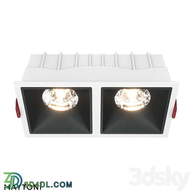 Recessed luminaire Alfa LED DL043 02 15W3K SQ W; DL043 02 15W3K SQ WB