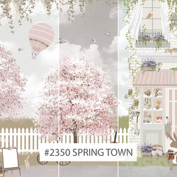 Creativille | wallpapers | 2350 Spring Town 
